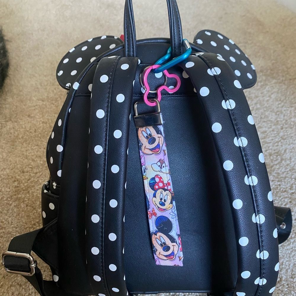 Disney Mickie Minnie Mouse Key Chain Set